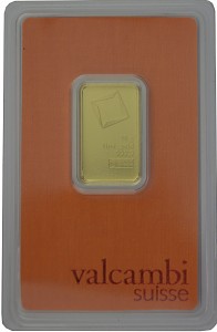 Goldbarren 10g – VALCAMBI (orange)