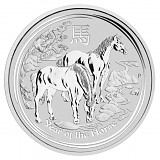 Lunar II Pferd 1/2oz Silber - 2014