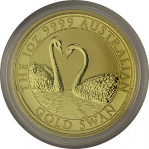 Australien Schwan 1oz Gold - 2022