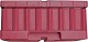 Masterbox Silber Wiener Philharmoniker rot aus Hartplastik - leer