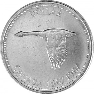 1 Canada Dollar 18,67g Silber (1935 - 1967)