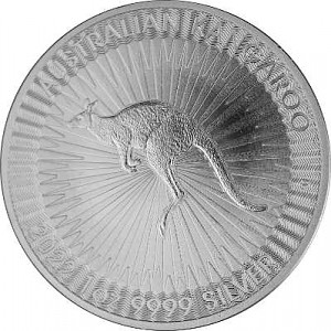 Australien Känguru 1oz Silber - 2022 (regelbesteuert)