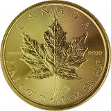 Maple Leaf 1oz Gold - 2023