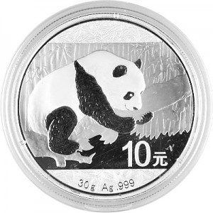 China Panda 30g Silber - B-Ware