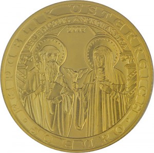 50 Euro Österreich Benedictus Scholastica 10g Gold - 2002