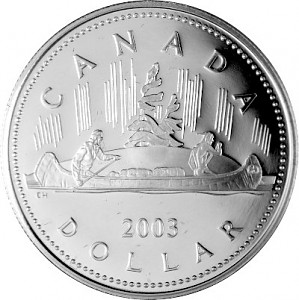 1 Canada Dollar 25,17g Silber (2003 - 2006)
