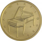 5x 50 Euro Musikinstrumente Hammerflügel A-J 5/4 oz Gold - 2019