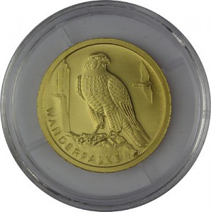 5x 20 Euro Heimische Vögel Wanderfalke A-J 19,40g Gold - 2019