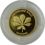 5x 20 Euro Deutscher Wald Kastanie A-J 19,40g Gold - 2014