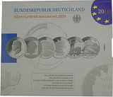 6x 10 EUR Gedenkmünze Deutschland 99,90g Silber 2010