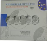 5x 10 EUR Gedenkmünze Deutschland 83,25g Silber 2008