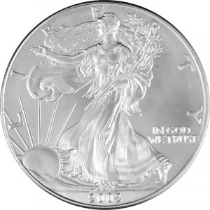 American Eagle 1oz Silber - 2002