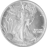 American Eagle 1oz Silber - 1986