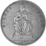 Siegesthaler 1871 - 16,668g Silber