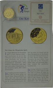 100 Euro Griechenland Olympia 10g Gold - 2004