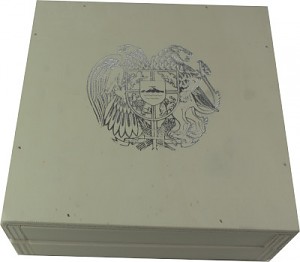 Masterbox Arche Noah 1/2oz Silber - leer