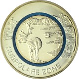 5 Euro BRD Polymerring 'Subpolare Zone' 5 Euro BRD Polymerring 'Subpolare Zone'