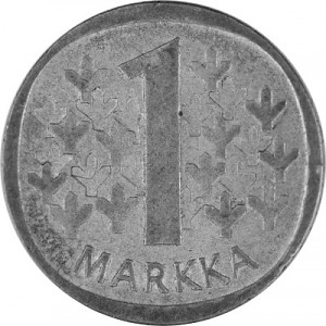 1 Markka Finnland 2,24g Silber (1964 - 1968)