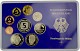 4x DM Kursmünzen Set (D,F,G,J) mit je 10,68 DM 1988-1989