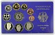 4x DM Kursmünzen Set (D,F,G,J) mit je 12,68 DM 1990