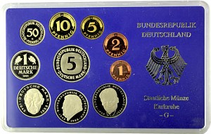 DM Kursmünzen Set (G) mit 12,68 DM 1995 DM Kursmünzen Set (G) mit 12,68 DM 1995