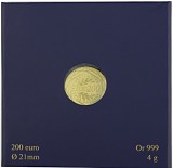 200 EUR Frankreich Regionen 4,0g Gold