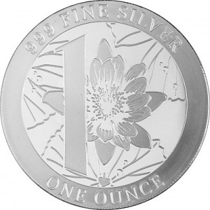 Niue 1 Dollar Lotus 1oz Silber - 2020