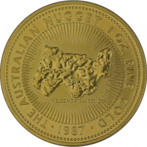 Känguru 1oz Gold - 1987
