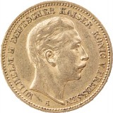 20 Mark Wilhelm II. 7,16g Gold - B-Ware
