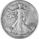 ½ US Dollar Walking Liberty 11,25g Silber (1916 - 1947)