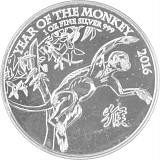 Lunar UK Affe 1oz Silber - 2016 B-Ware