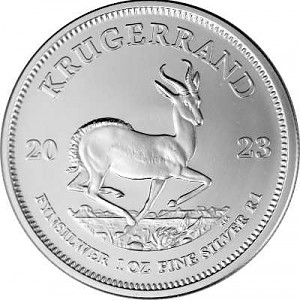 Krügerrand 1oz Silber  - B-Ware (regelbesteuert)