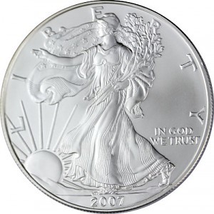 American Eagle 1oz Silber - 2007