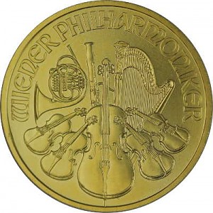 Wiener Philharmoniker 1/2oz Gold - B-Ware