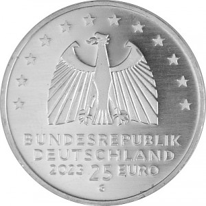 25 EUR Gedenkmünze DE 22g Silber 2023