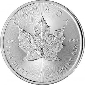 Maple Leaf 1oz Silber - 2025