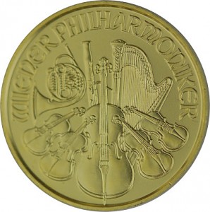 Wiener Philharmoniker 1/10oz Gold - 2025