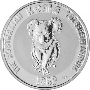 Koala 1oz Platin - 1988