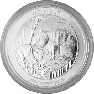 Australien Wombat 1 Unze Silber - 2024