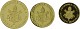 Medaillenset Johannes Paul 30 Tage Papst 3 Stk. 19,84g Gold