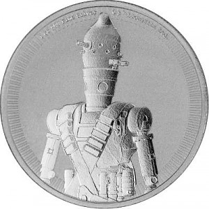 Niue Star Wars IG-11 1oz Silber – 2022 B-Ware
