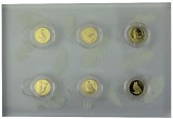 6x 20 Euro Heimische Vögel 23,28g Gold Set