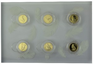 6x 20 Euro Heimische Vögel 23,28g Gold Set 6x 20 Euro Heimische Vögel 23,28g Gold Set