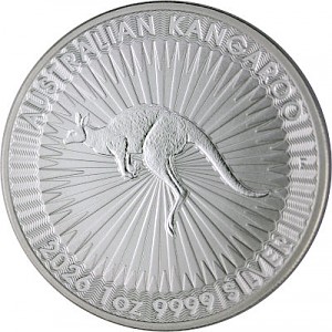 Australien Känguru 1oz Silber - 2026 (regelbesteuert)