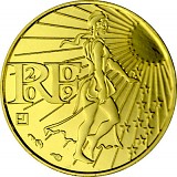 100 EUR Frankreich Säerin 3,1g Gold 2009