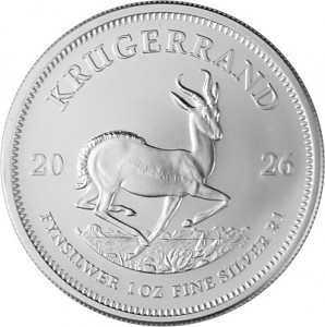 Krügerrand 1oz Silber - 2026 (regelbesteuert)