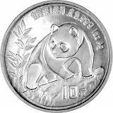 China Panda 1oz Silber - 1990