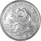 China Panda 1oz Silber - 1991