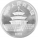 China Panda 1oz Silber - 1991