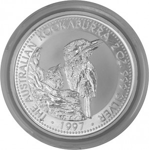 Kookaburra 2oz Silber - 1997